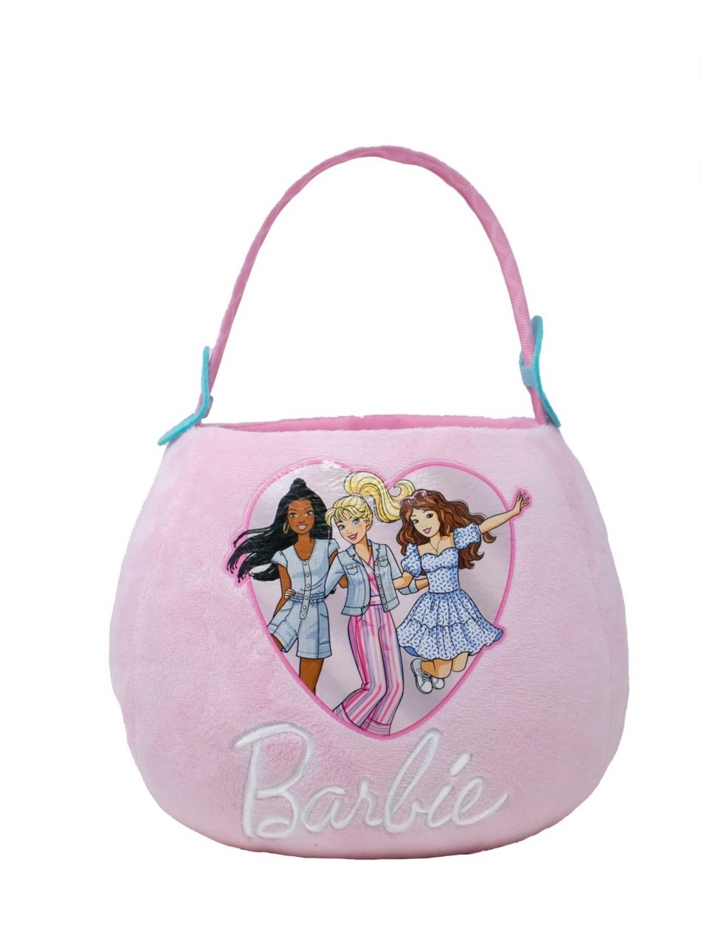 NWT BRAND NEW BARBIE PLUSH BASKET